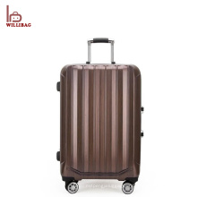 Sac de bagage de voyage de PC d&#39;ABS de valise en aluminium de serrure de TSA